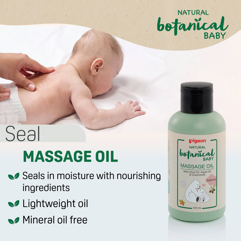 Gentle Baby Oil: Natural massage oil